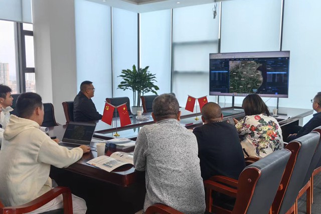 遂宁市蓬溪县水利局领导来我司参观考察！